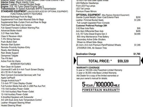 Used 2022 RAM 1500 Laramie image 2