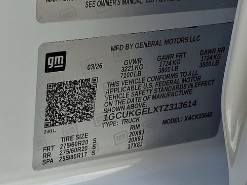 New 2026 Chevrolet Silverado 1500 LTZ w/ LTZ Convenience Package II AWD/4WD image 16