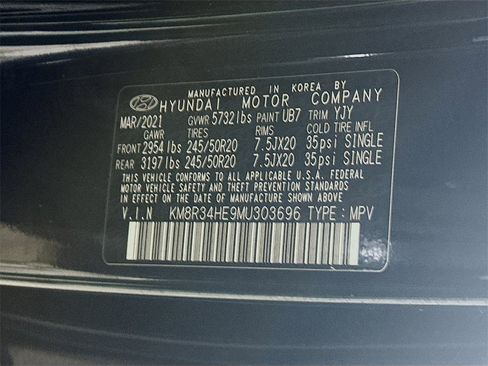 Used 2021 Hyundai Palisade SEL w/ Convenience Package image 35