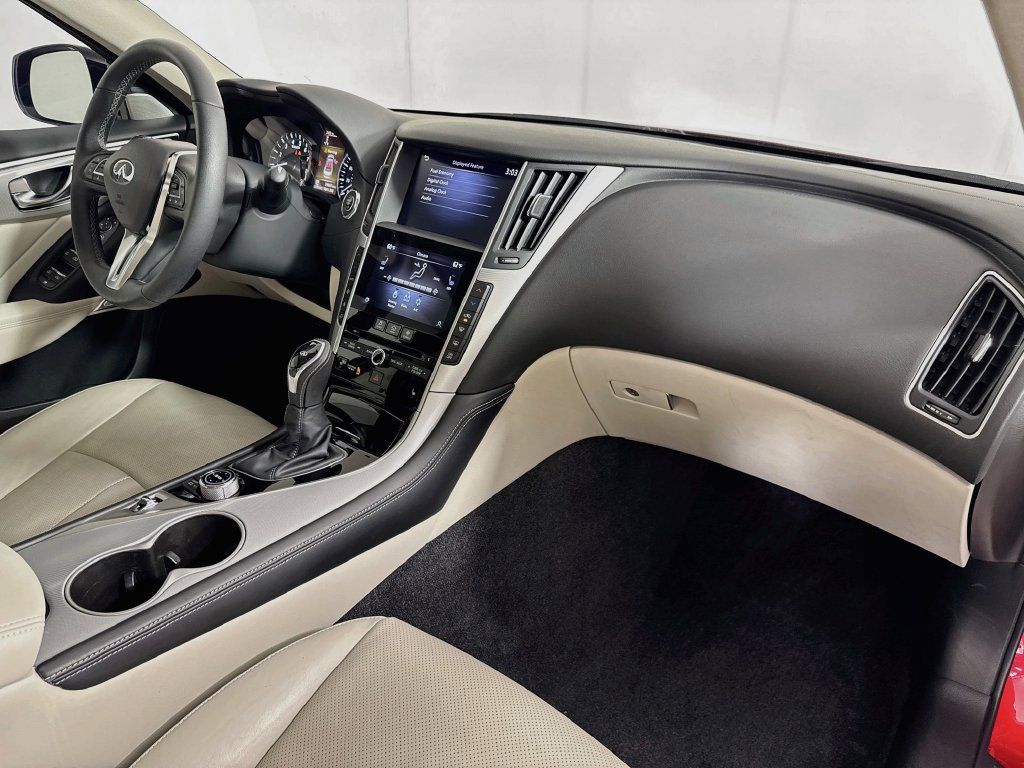 Certified 2023 INFINITI Q50 Luxe w/ Cargo Package RWD image 39