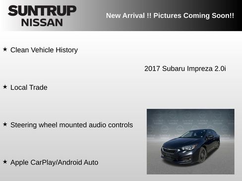 Used 2017 Subaru Impreza 2.0i image 5