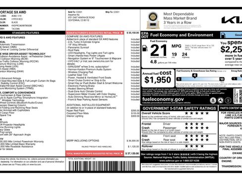 Used 2021 Kia Sportage SX image 11