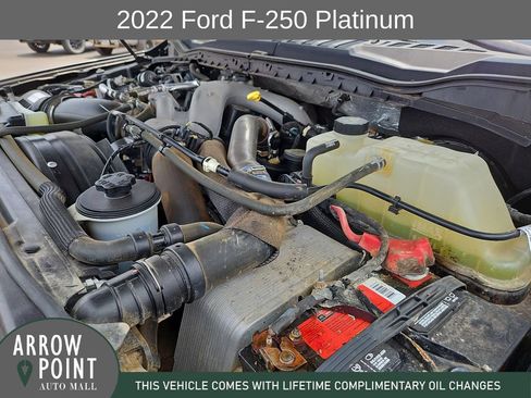 Used 2022 Ford F250 Platinum w/ FX4 Off-Road Package AWD/4WD image 14