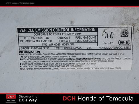 Used 2023 Honda Civic Sport image 9