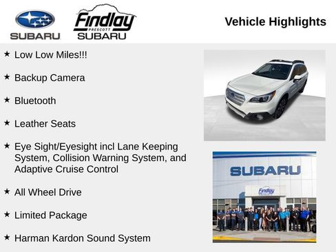 Used 2017 Subaru Outback 3.6R Limited image 4