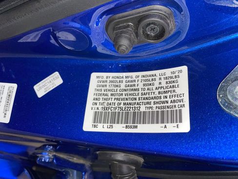 Used 2020 Honda Civic EX-L image 27