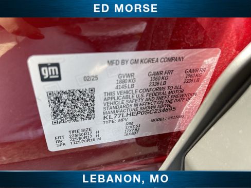Certified 2025 Chevrolet Trax LT w/ LT Convenience Package FWD image 31