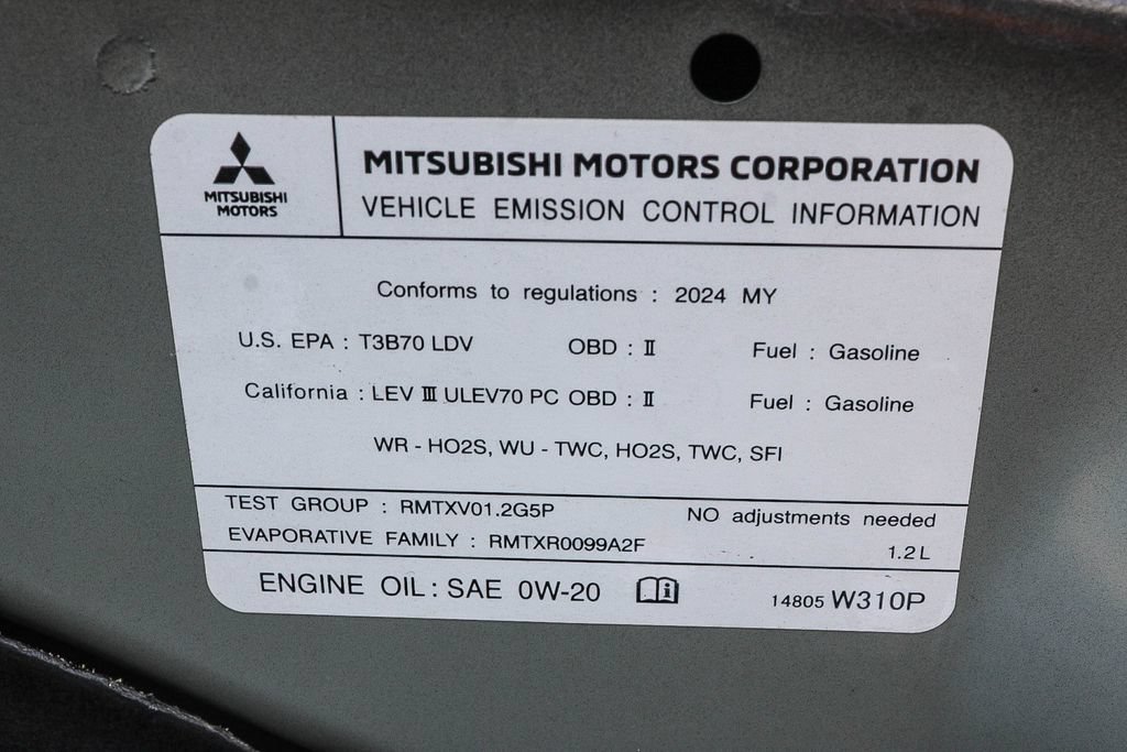 Used 2024 Mitsubishi Mirage ES FWD image 28
