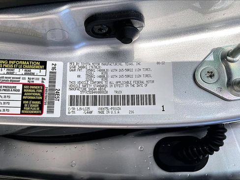 Used 2022 Toyota Tundra Capstone AWD/4WD image 35
