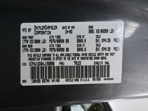 Used 2004 Dodge Ram 1500 Truck SLT w/ Sport Appearance Group image 43