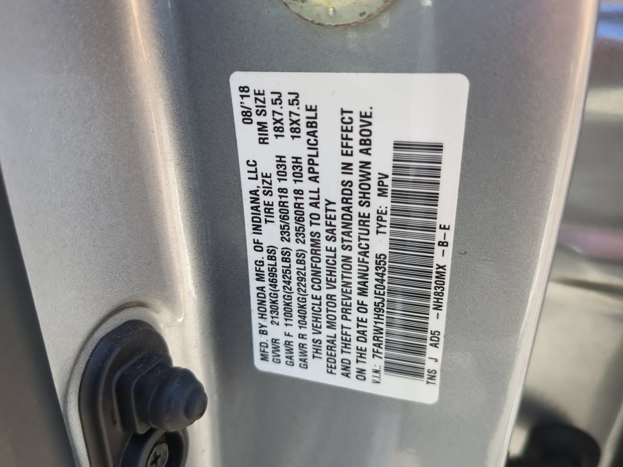 Used 2018 Honda CR-V Touring image 24