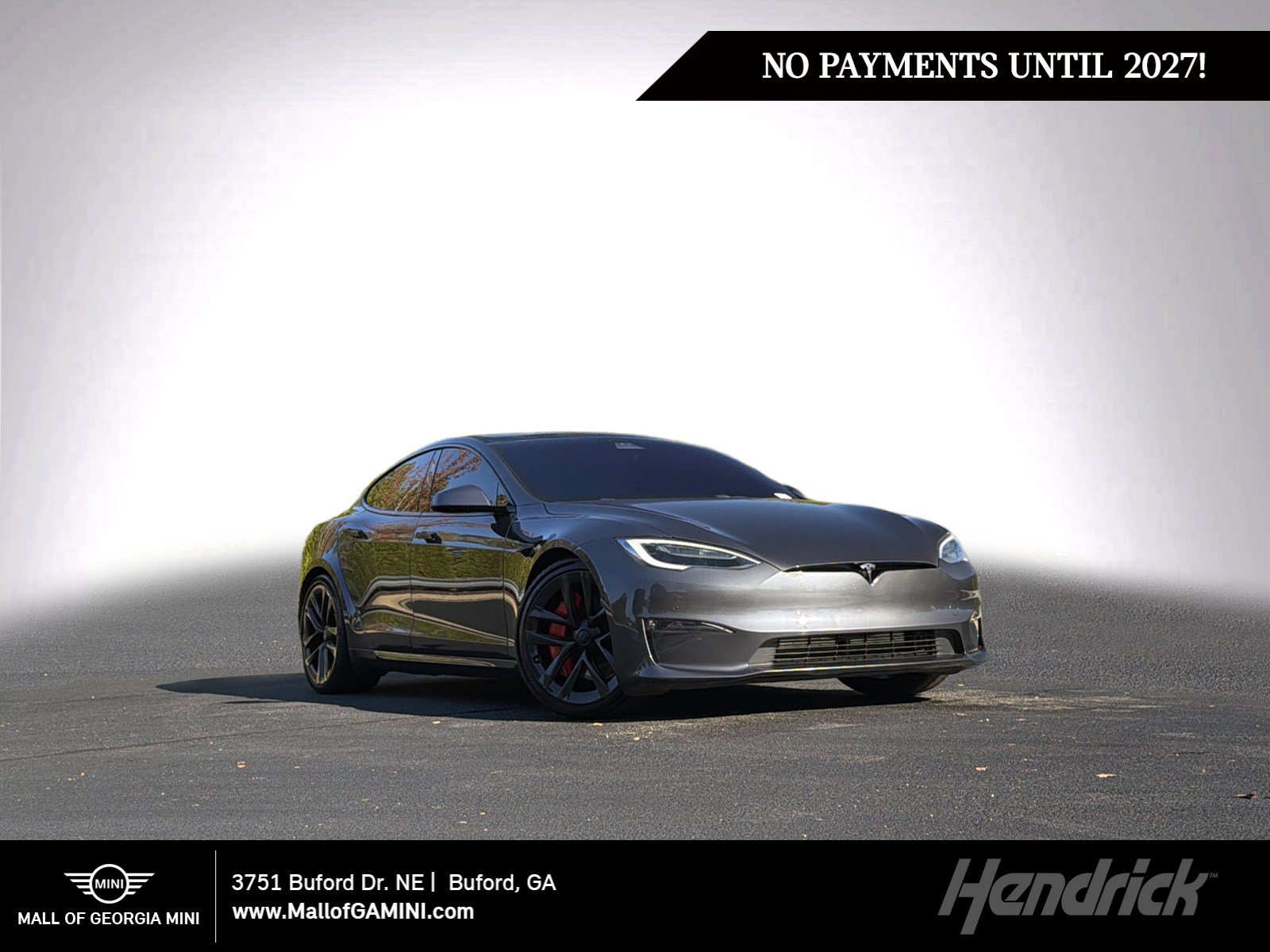 Used 2021 Tesla Model S Plaid AWD/4WD image 1