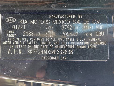 Used 2021 Kia Forte LXS FWD image 33