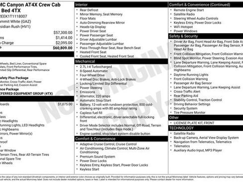 New 2026 GMC Canyon AT4X image 28