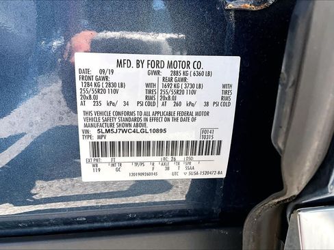 Used 2020 Lincoln Aviator Reserve w/ Equipment Group 201A RWD image 34