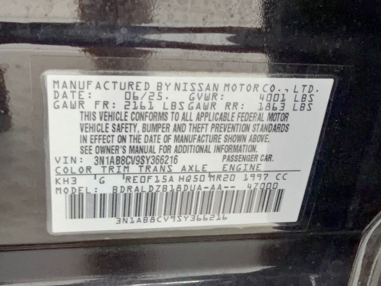 Used 2025 Nissan Sentra SV FWD image 31