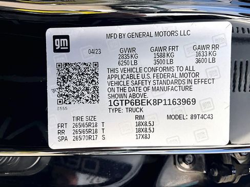 Used 2023 GMC Canyon Elevation w/ Elevation Premium Package image 36