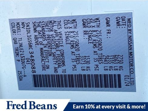 Used 2024 INFINITI QX60 Sensory w/ Vision Package image 38