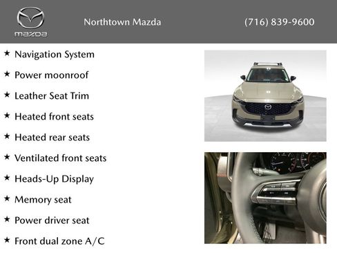 Certified 2025 MAZDA CX-50 2.5 Turbo w/ Weather Package image 10
