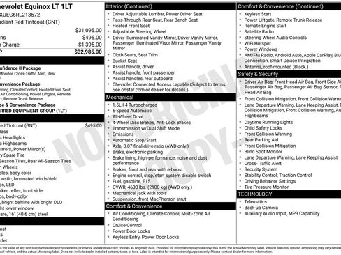 Used 2024 Chevrolet Equinox LT AWD/4WD image 13