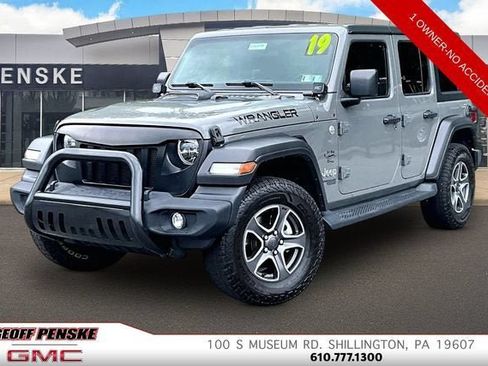 Used 2019 Jeep Wrangler Unlimited Sport S AWD/4WD image 1