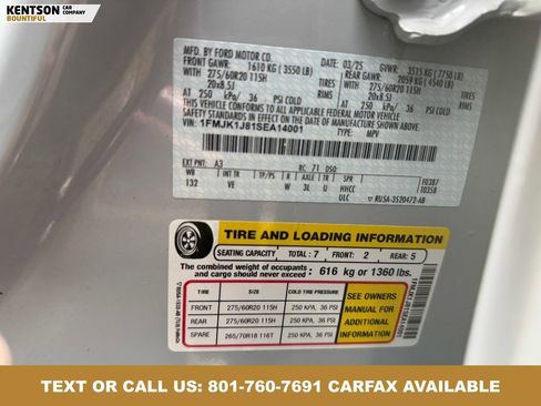 Used 2025 Ford Expedition Max Active AWD/4WD image 43