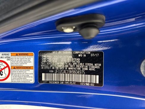 Used 2017 Subaru BRZ Limited w/ Performance Package RWD image 24