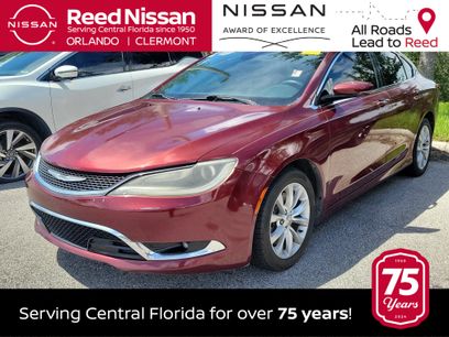 Used 2015 Chrysler 200 C w/ Navigation & Sound Group I