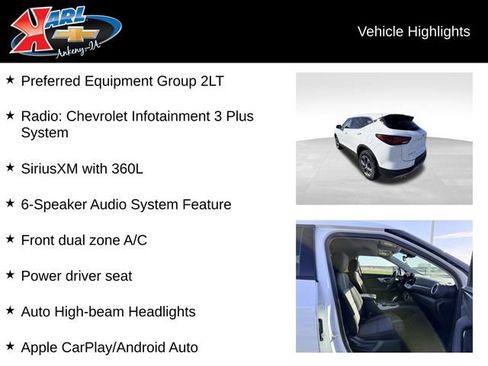 Used 2025 Chevrolet Blazer LT image 2