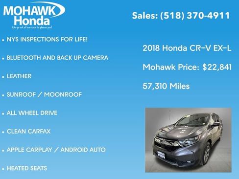 Used 2018 Honda CR-V EX-L image 7