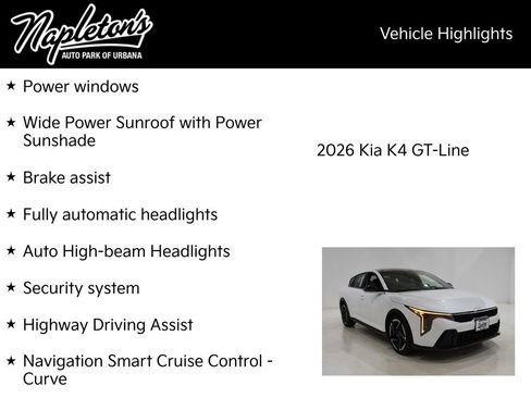 New 2026 Kia K4 EX FWD image 16