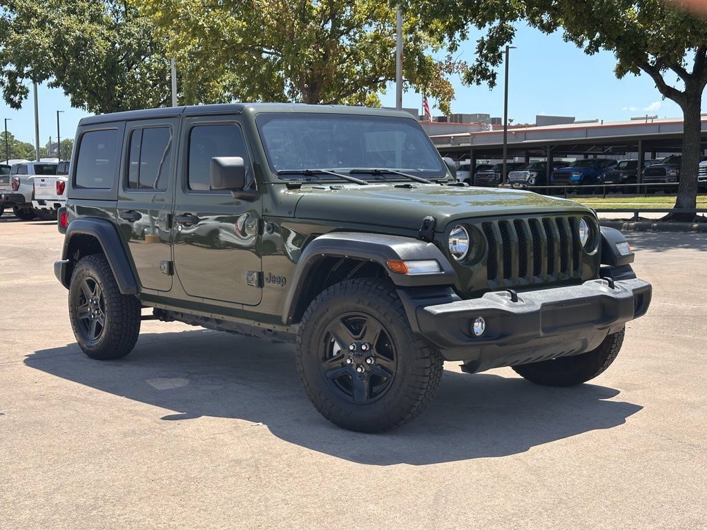 Used 2022 Jeep Wrangler Unlimited Sport AWD/4WD image 1