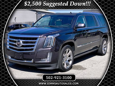 Used 2015 Cadillac Escalade ESV Premium AWD/4WD image 1