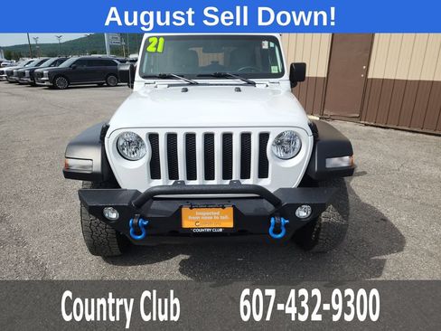 Used 2021 Jeep Wrangler Unlimited Sport AWD/4WD image 2