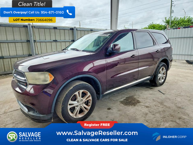 Used 2012 Dodge Durango SXT RWD image 1