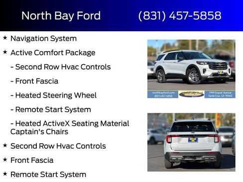 New 2026 Ford Explorer Active w/ Active Comfort Package AWD/4WD image 4