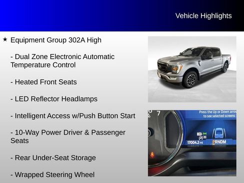 Used 2023 Ford F150 XLT w/ Equipment Group 302A High image 12