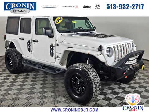 Used 2018 Jeep Wrangler Unlimited Sahara AWD/4WD image 1