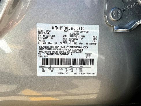 Used 2023 Ford Explorer Limited image 36