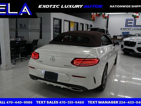Used 2017 Mercedes-Benz C 300 4MATIC Cabriolet w/ Premium 2 Package image 14
