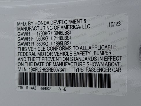 Certified 2024 Honda Civic LX image 29
