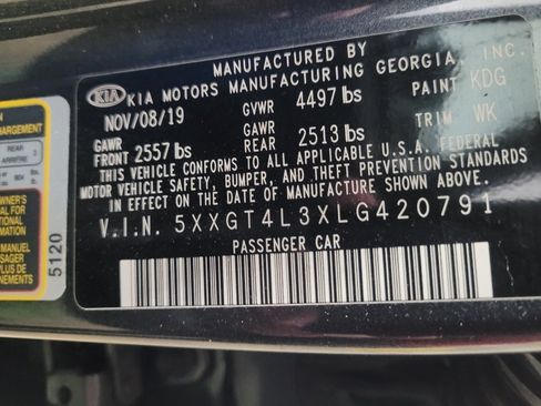 Used 2020 Kia Optima LX FWD image 33