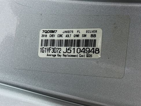 Used 2018 Chevrolet Corvette 3LT w/ 3LT Preferred Equipment Group image 12