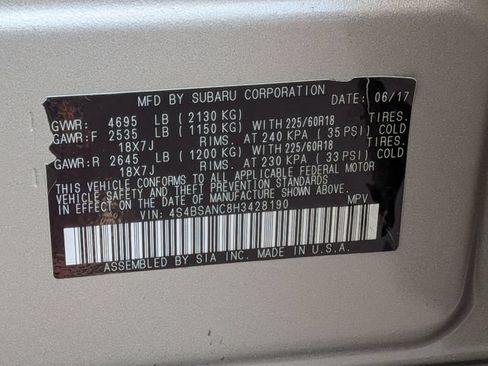 Used 2017 Subaru Outback 2.5i Limited AWD/4WD image 40