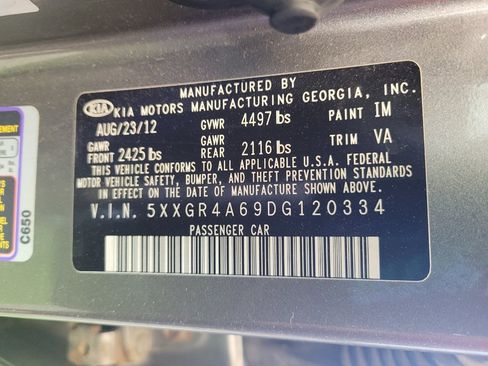 Used 2013 Kia Optima SX w/ Limited Pkg FWD image 33