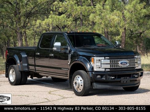 Used 2019 Ford F450 Platinum AWD/4WD image 1