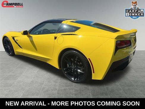 Used 2016 Chevrolet Corvette Stingray Coupe w/ Carbon Flash Badge Package image 2