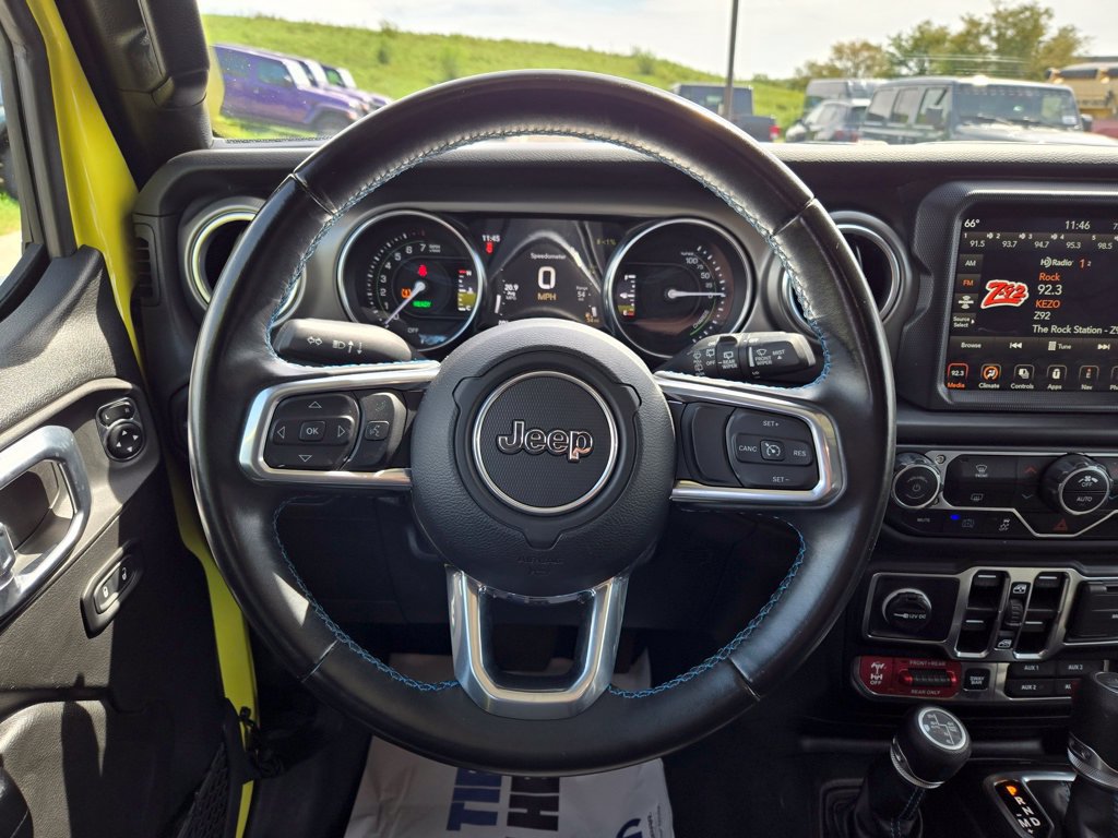 Used 2022 Jeep Wrangler Unlimited Rubicon 4xe AWD/4WD image 19