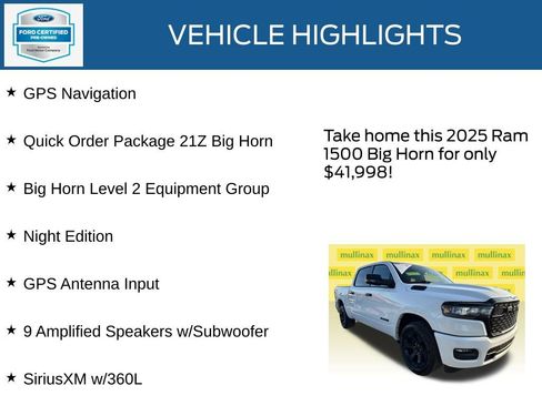 Used 2025 RAM 1500 Big Horn image 35