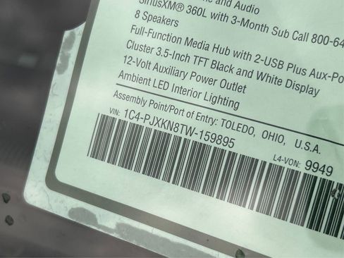 New 2026 Jeep Wrangler Unlimited Sport image 13